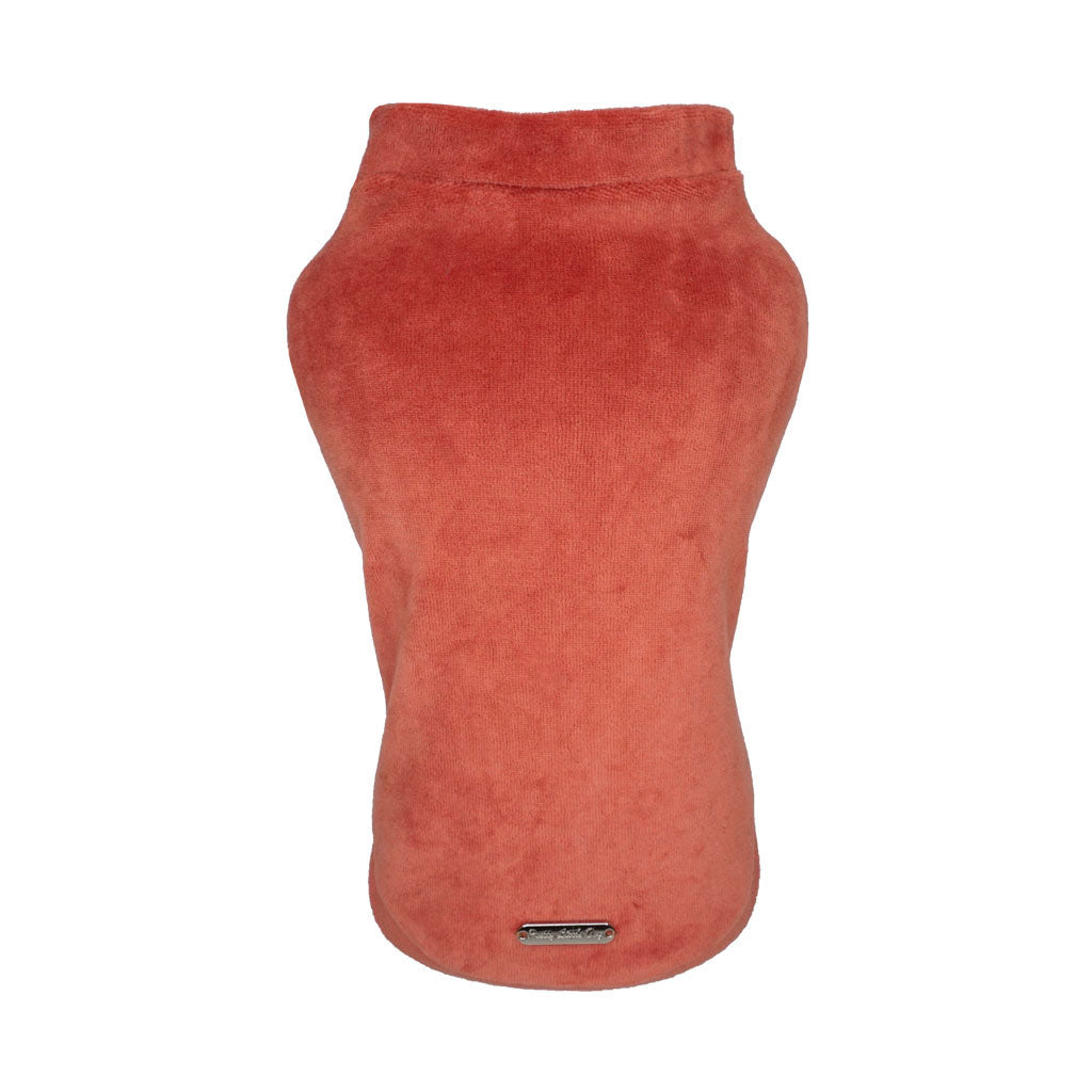 Felpa in Ciniglia Terracotta