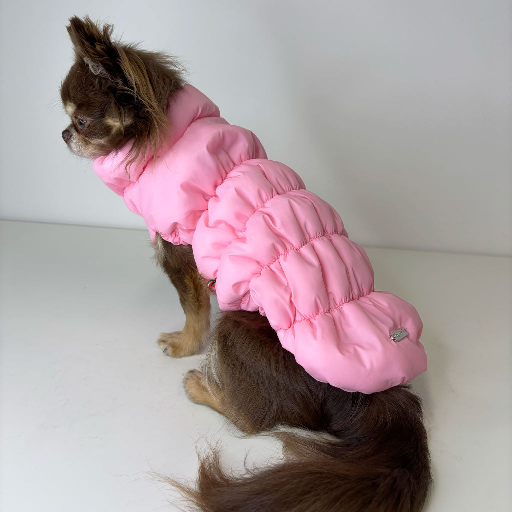 Piumino Elastico Rosa