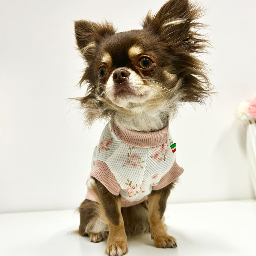 T-Shirt a Coste Fiori