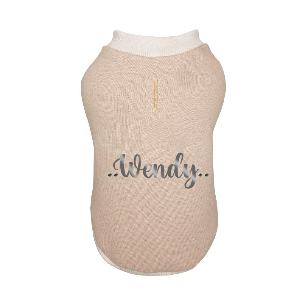 Felpa Beige personalizzata