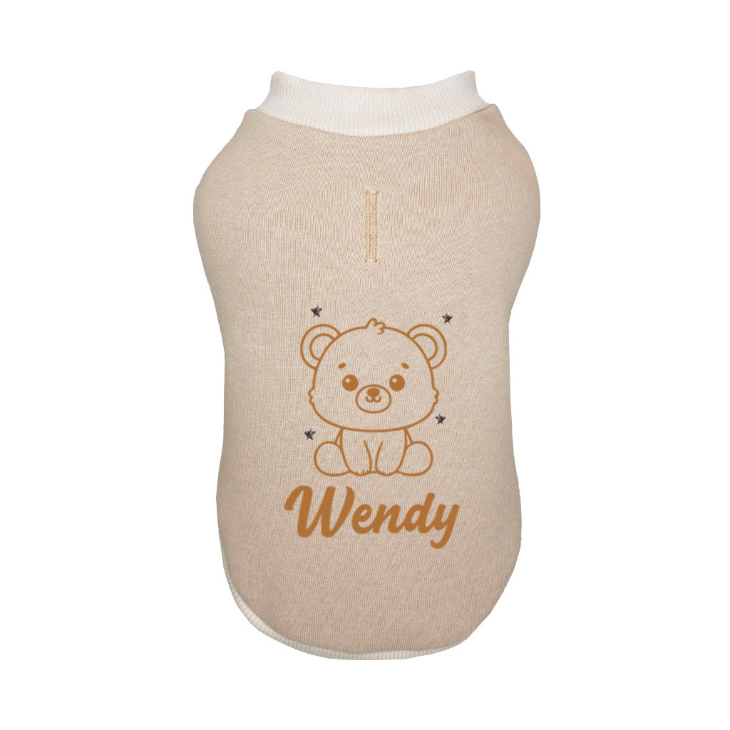 Felpa Beige personalizzata