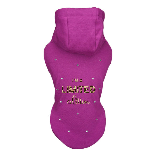 Felpa Kingdom Viola con cappuccio