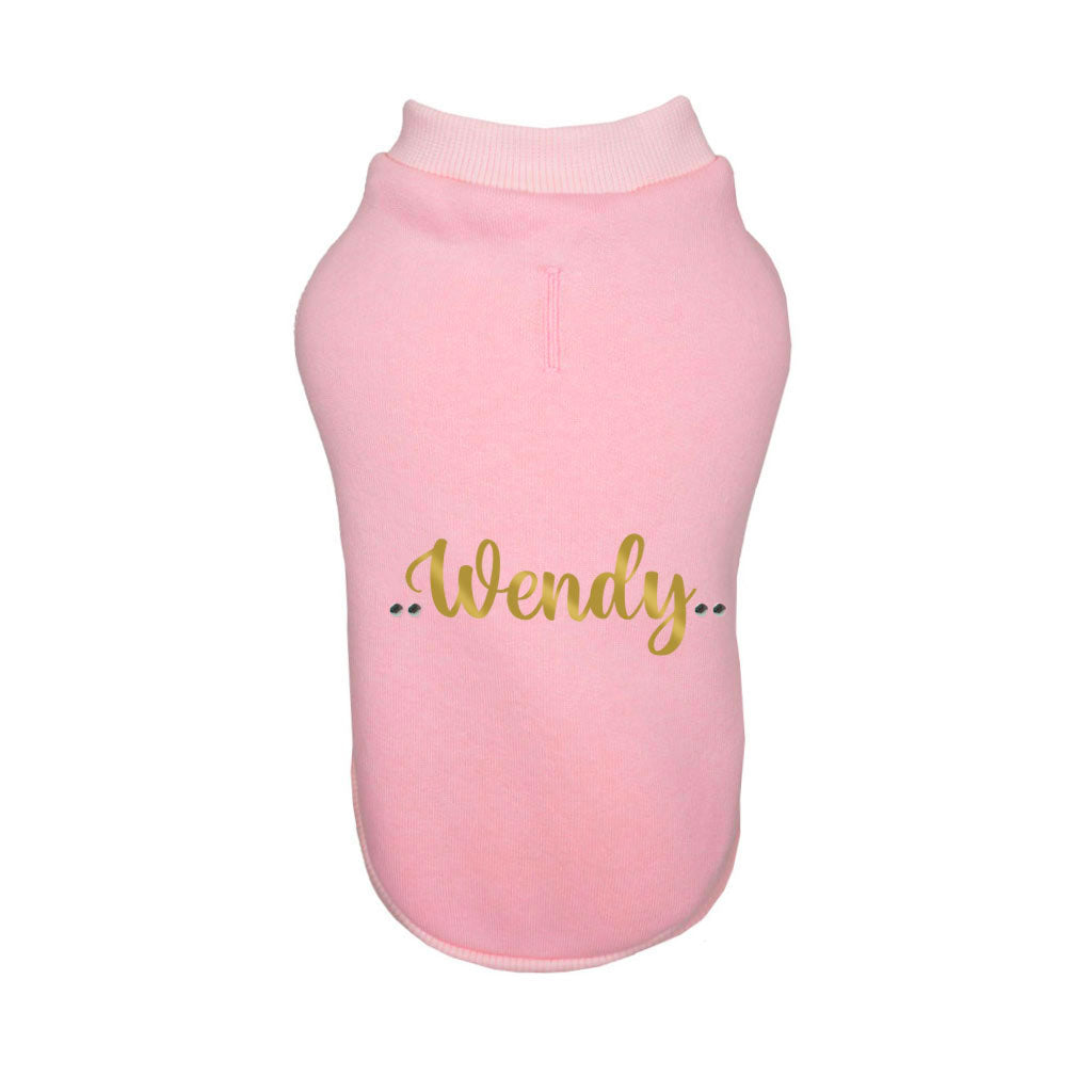 Felpa Rosa personalizzata