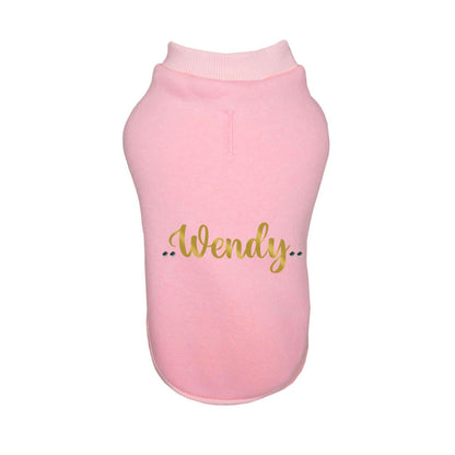 Felpa Rosa personalizzata