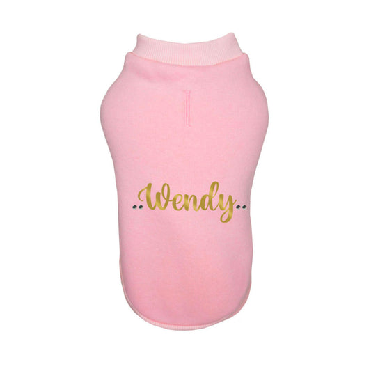 Felpa Rosa personalizzata