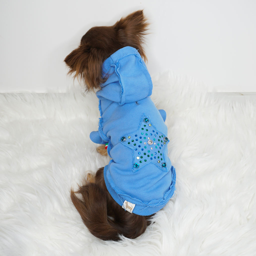 Felpa Star Azzurra - Outlet