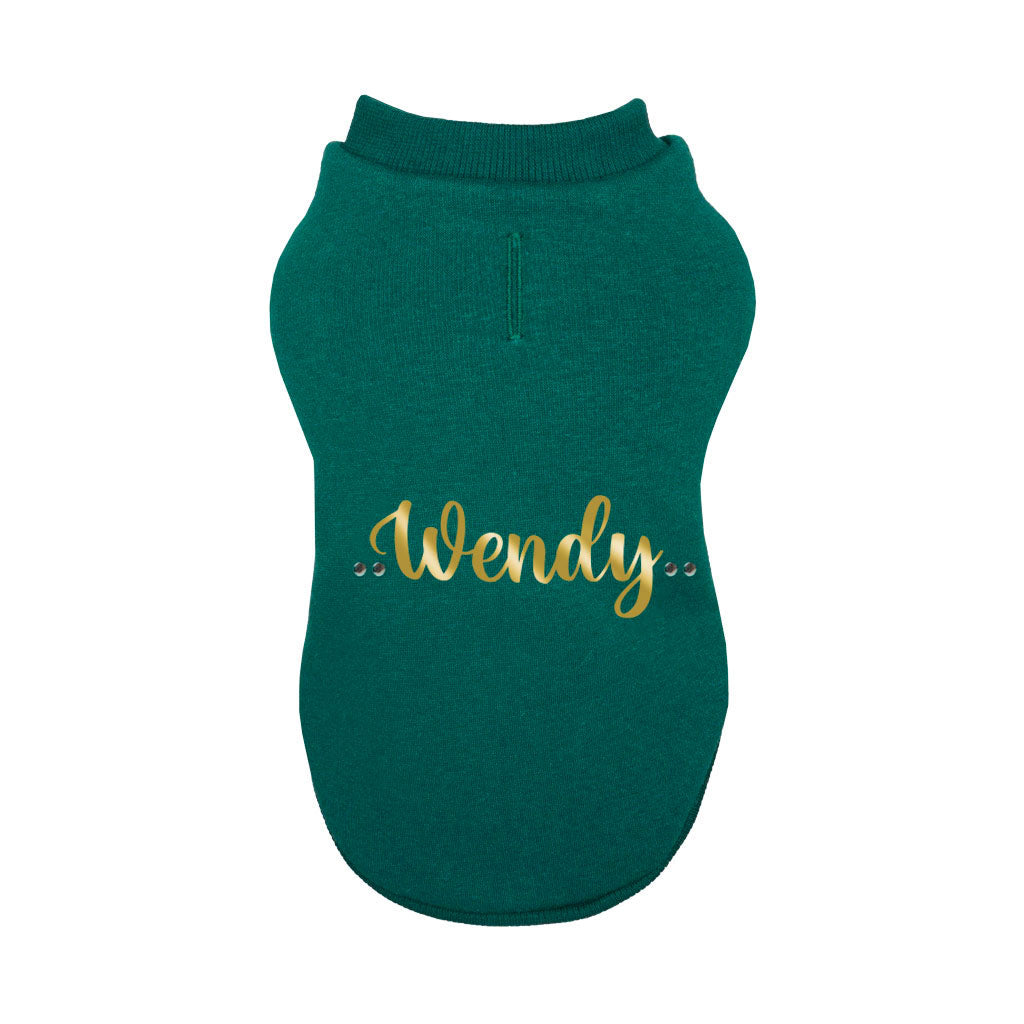 Felpa Verde personalizzata