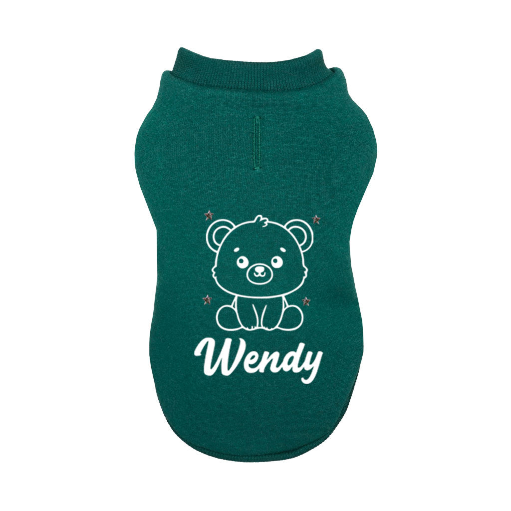 Felpa Verde personalizzata