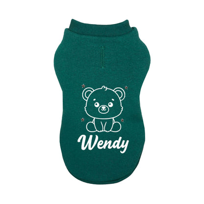 Felpa Verde personalizzata