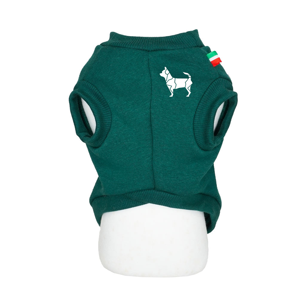 Felpa Verde personalizzata