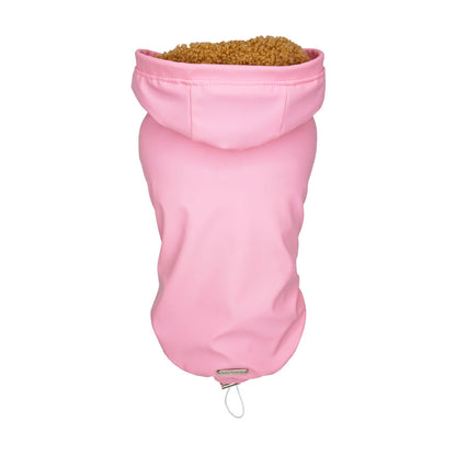 Impermeabile con Teddy Rosa