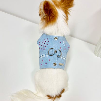 Pettorina Denim Cowgirl
