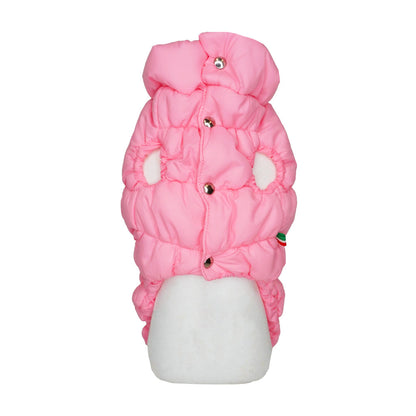 Piumino Elastico Rosa