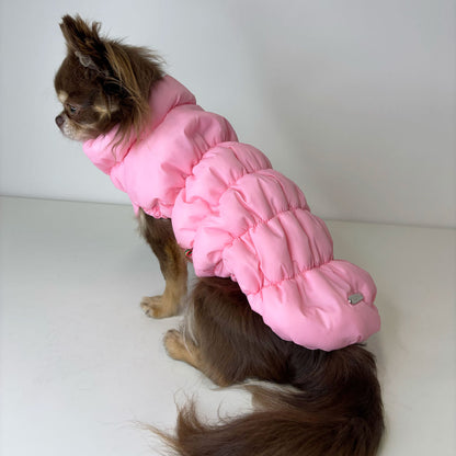 Piumino Elastico Rosa