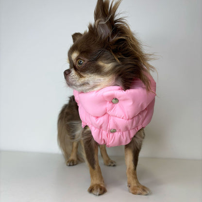 Piumino Elastico Rosa