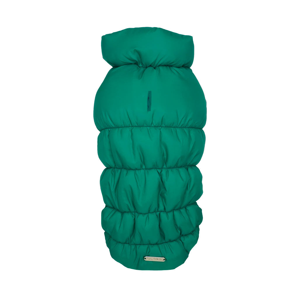 Piumino Elastico Verde