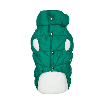 Piumino Elastico Verde