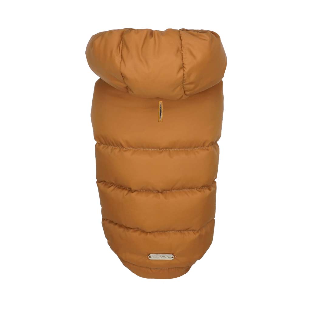 Piumino in Piuma Cammello