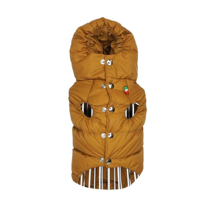 Piumino in Piuma Cammello