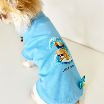 T-Shirt Orsetto Surf - Outlet