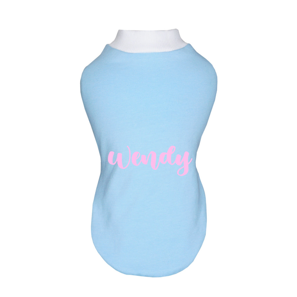 T-Shirt Azzurra baby personalizzata - Outlet