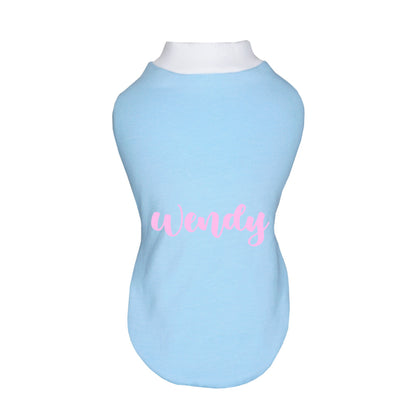 T-Shirt Azzurra baby personalizzata - Outlet